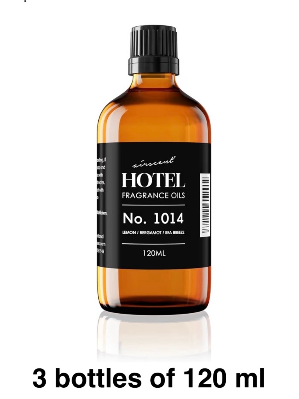 3 Airscent Hotel Diffuser Oil # 1014 Inspired by Ritz Carlton Hotel Scent 120ml